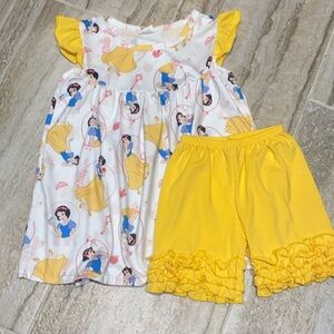 Snow White Tunic and Short Set